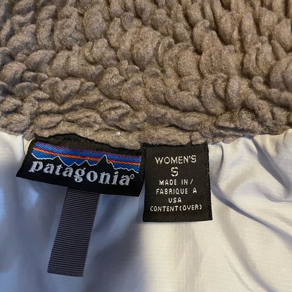 Patagonia chevron quilted full zip jacket - Picture 4 of 10